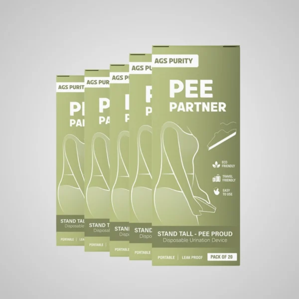 5 Pee Partner Female Urination Device ( Pack of 20 )